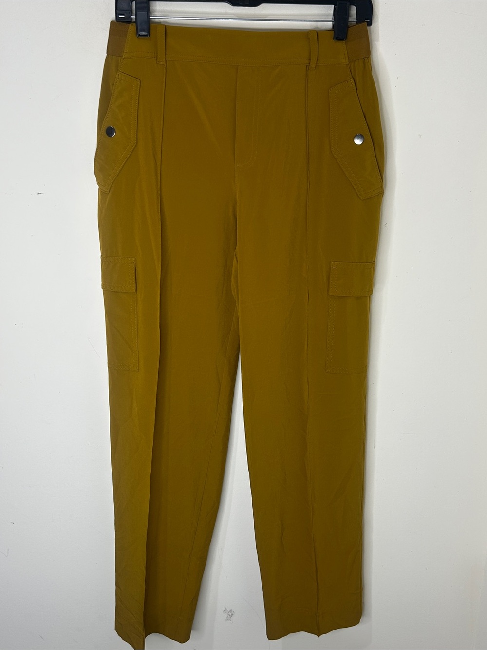 ATHLETA Vienna Cargo Pant Casual Travel Career in Brass Yellow Size 8 - Picture 3 of 14